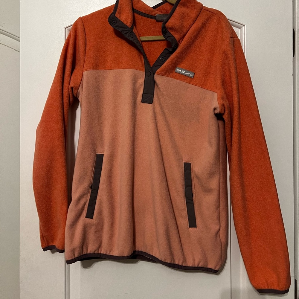 Columbia 1/4 Snap Button Fleece Jacket